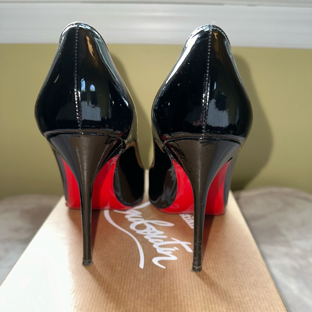 Christian Louboutin Fifi 100 Patent Calf - Picture 4 of 10